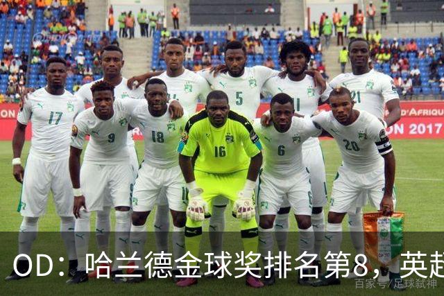 OD：哈兰德金球奖排名第8，英超5人入选